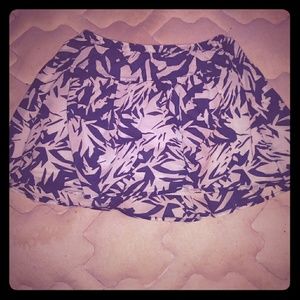 Blue and White skirt